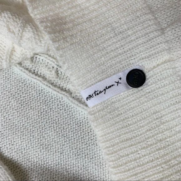 Free People One Teaspoon Sorrento Knit Long Cardigan Sweater Duster Maxi Cream - Picture 10 of 16